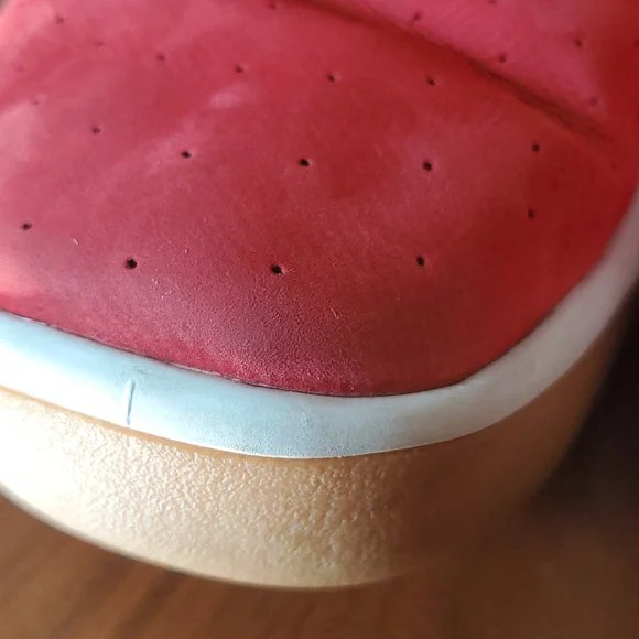 Red Puma California sneakers gum sole size 11 mens - Picture 9 of 10